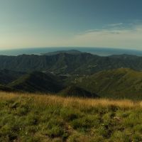 Il Monte Caucaso da Barbagelata: balcone sul Mar Ligure