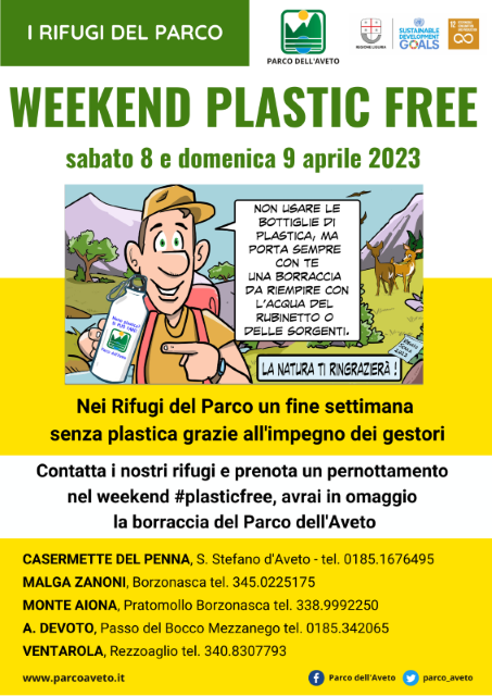 Guarda questa foto sull'evento Weekend Plastic Free nei Rifugi del Parco dell'Aveto a Rezzoaglio